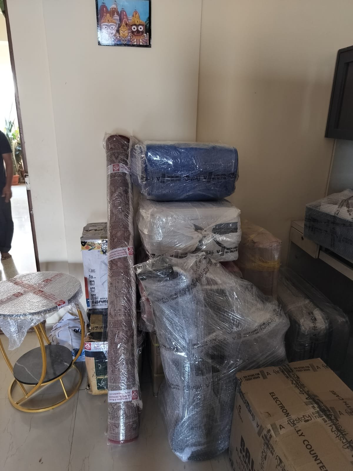 Washing machine local packing and moving service in AECS Layout Bangalore